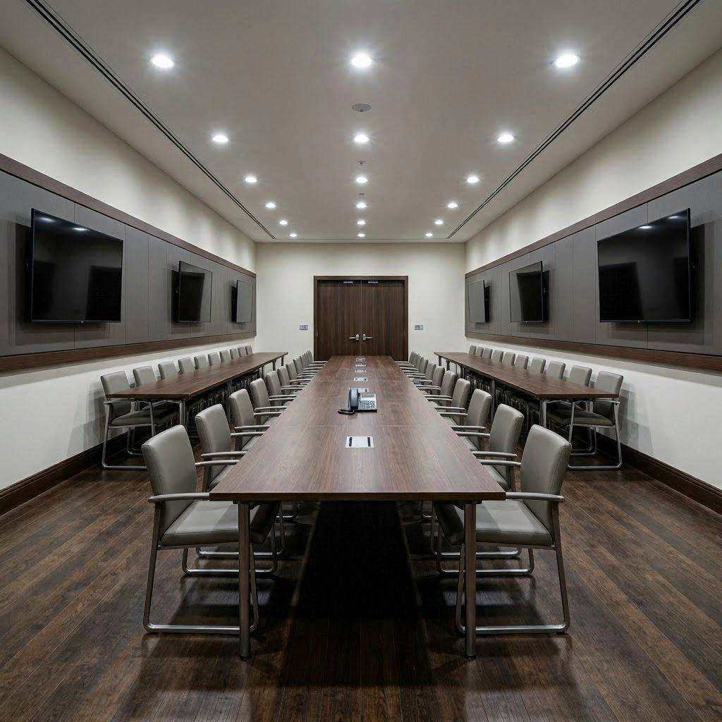 轮班服务组如何评估会议预约冲突给写字楼办公企业文化墙设计增加的管理负担